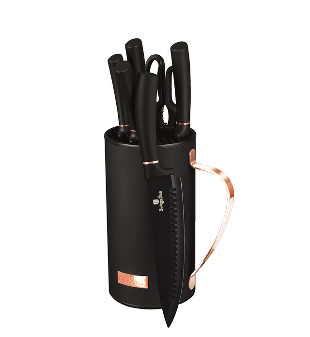 Kitchen Knife Set Berlinger Haus BH-2481 Black Rose Collection