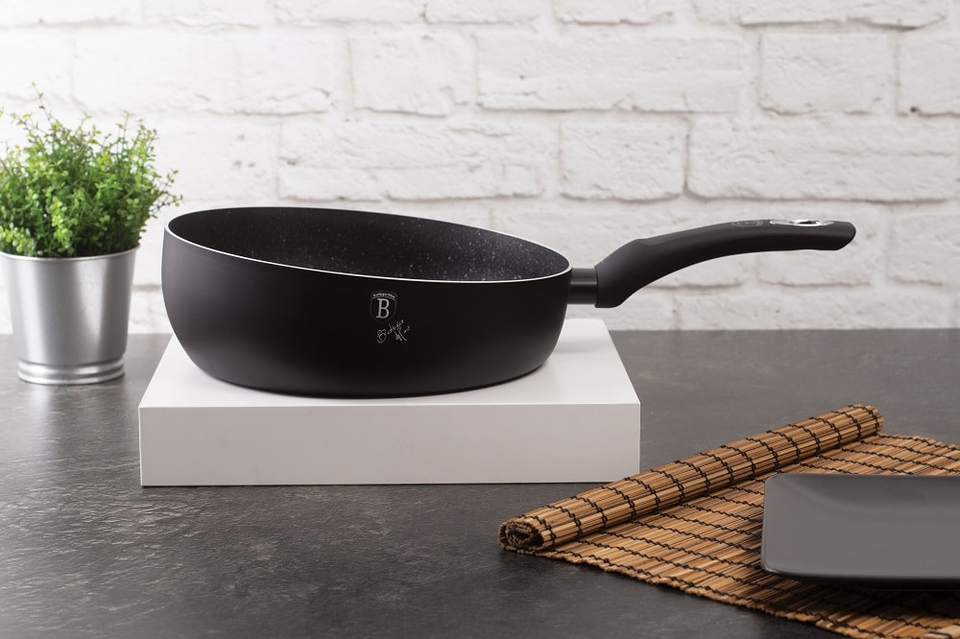 Flip Pan Berlinger Haus BH/1854 Black Silver Collection