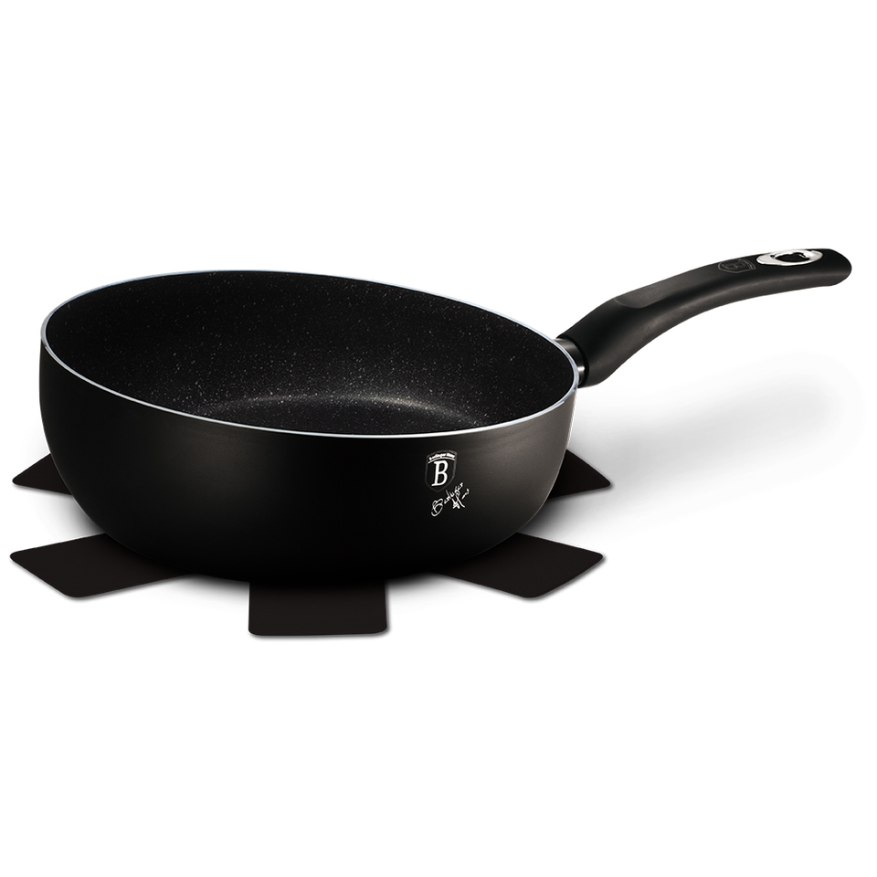 Flip Pan Berlinger Haus BH/1854 Black Silver Collection