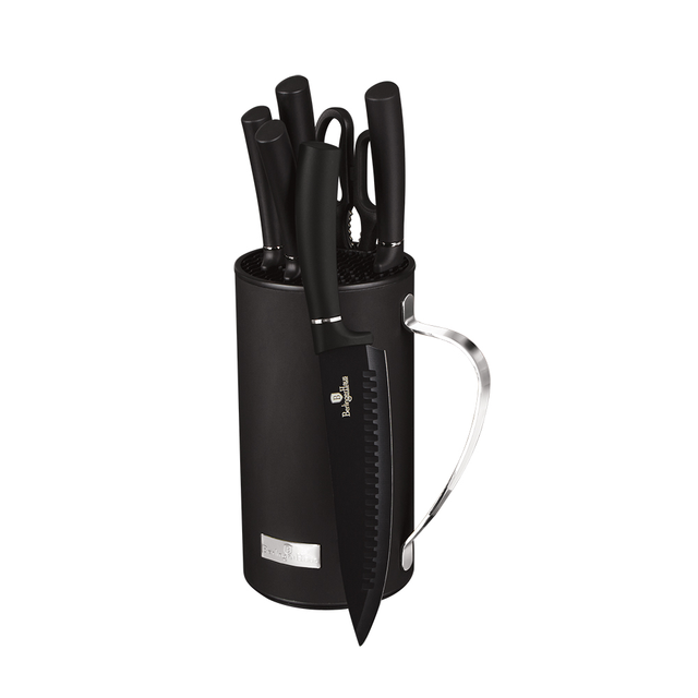 Kitchen Knife Set Berlinger Haus BH/2480 Black Silver Collection