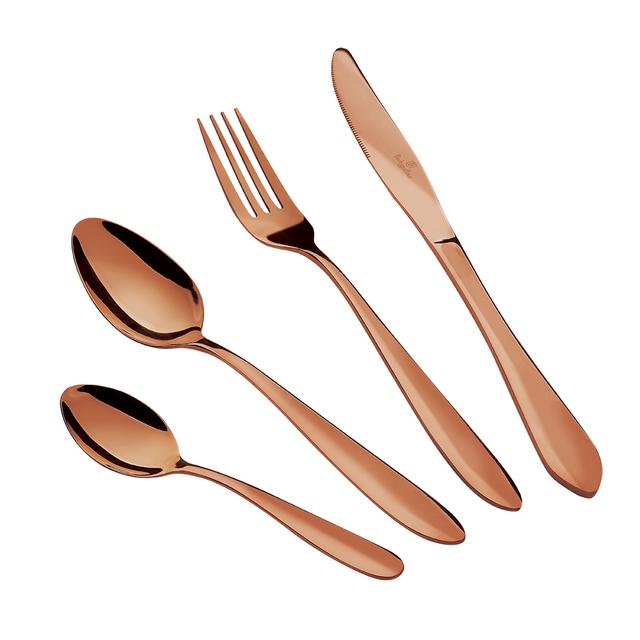 24-Piece Cutlery Set Berlinger Haus BH/2623 Mirror Rose Gold