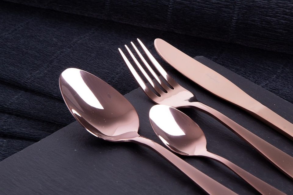 24-Piece Cutlery Set Berlinger Haus BH/2623 Mirror Rose Gold