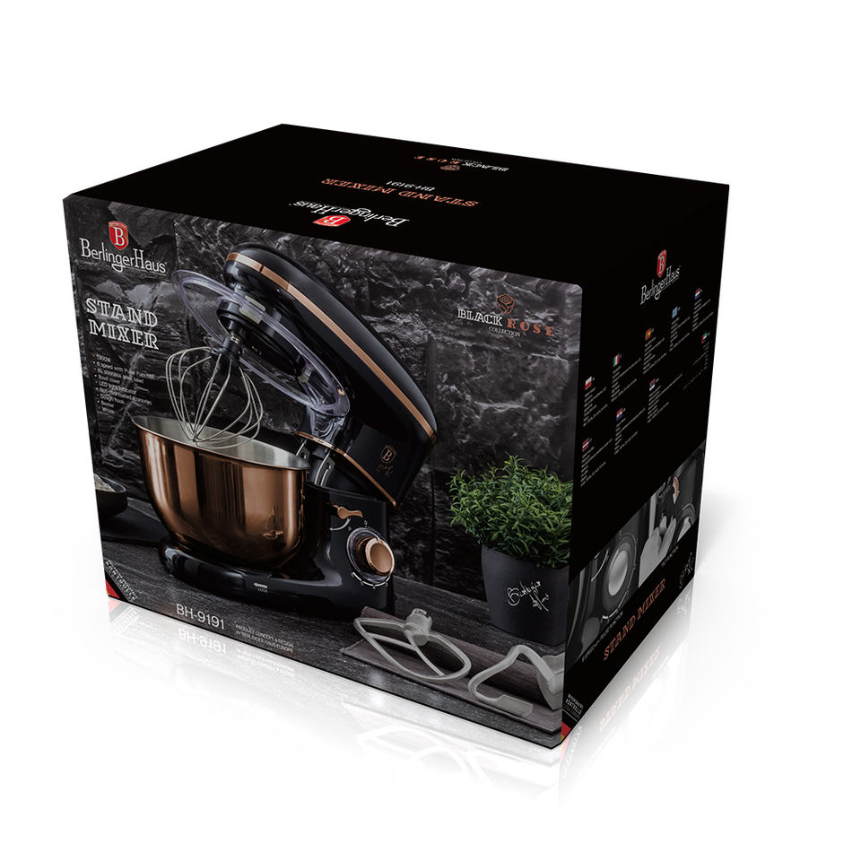 Stand Mixer 1300 W Berlinger Haus BH-9191 Black Rose Collection