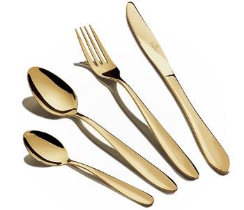 24-Piece Cutlery Set Berlinger Haus BH/2639 Mirror Champagne