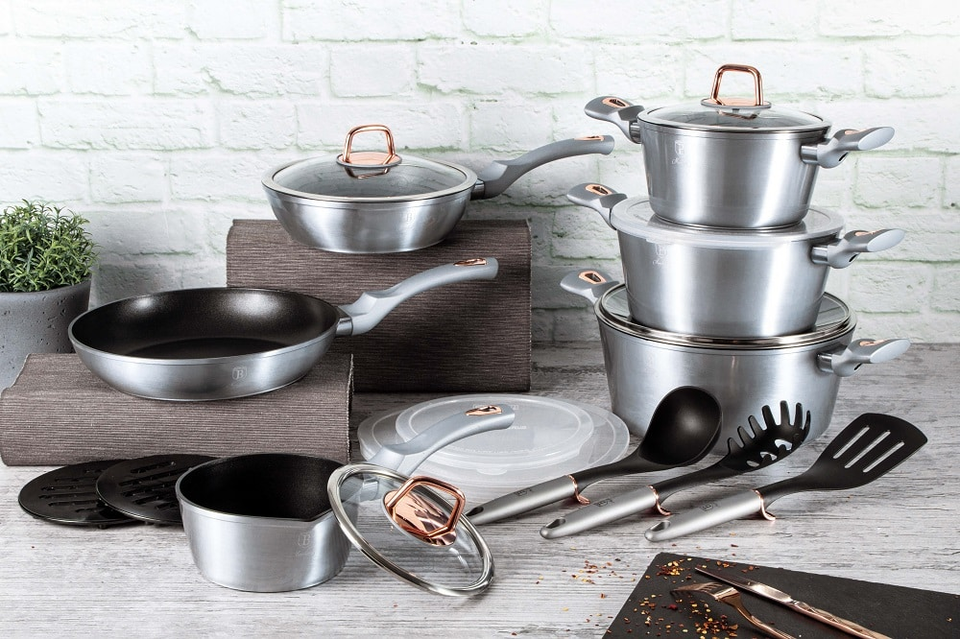 18-Piece Chef-Approved Kitchen Set Berlinger Haus BH/7037 Moonlight