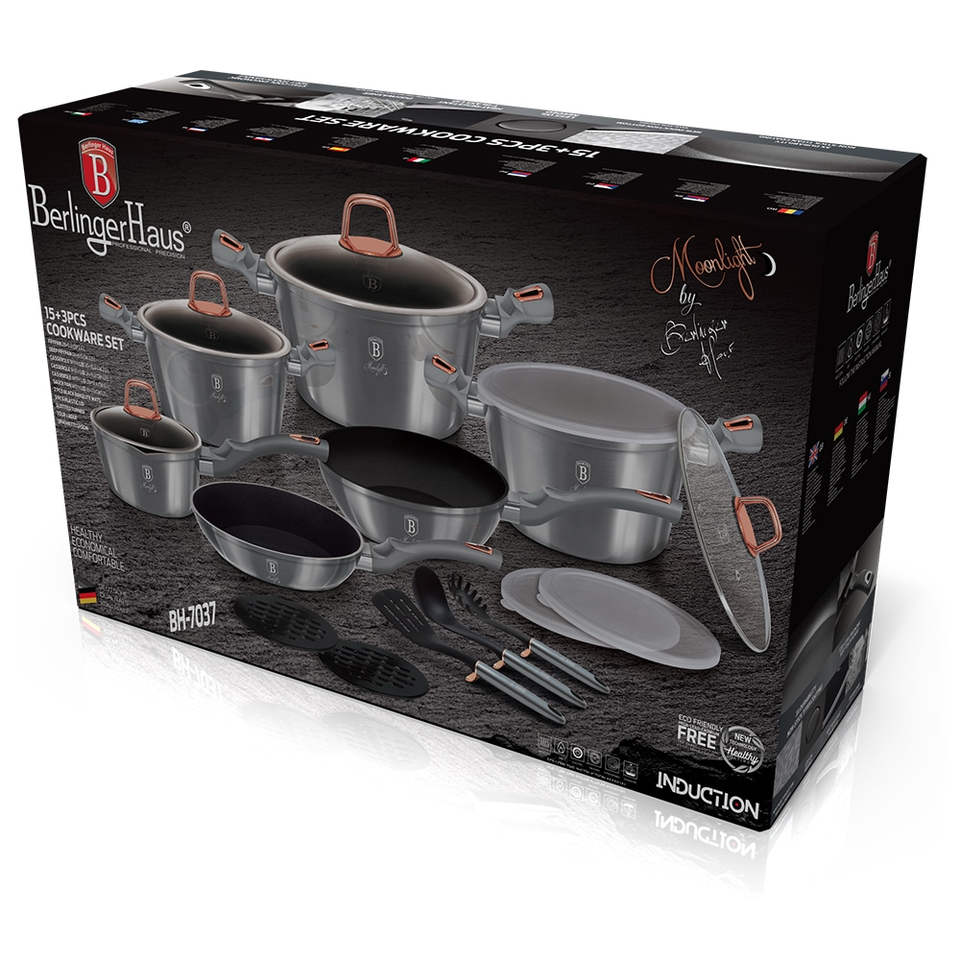 Chef-Approved Kitchen Set Berlinger Haus BH/7037 Moonlight