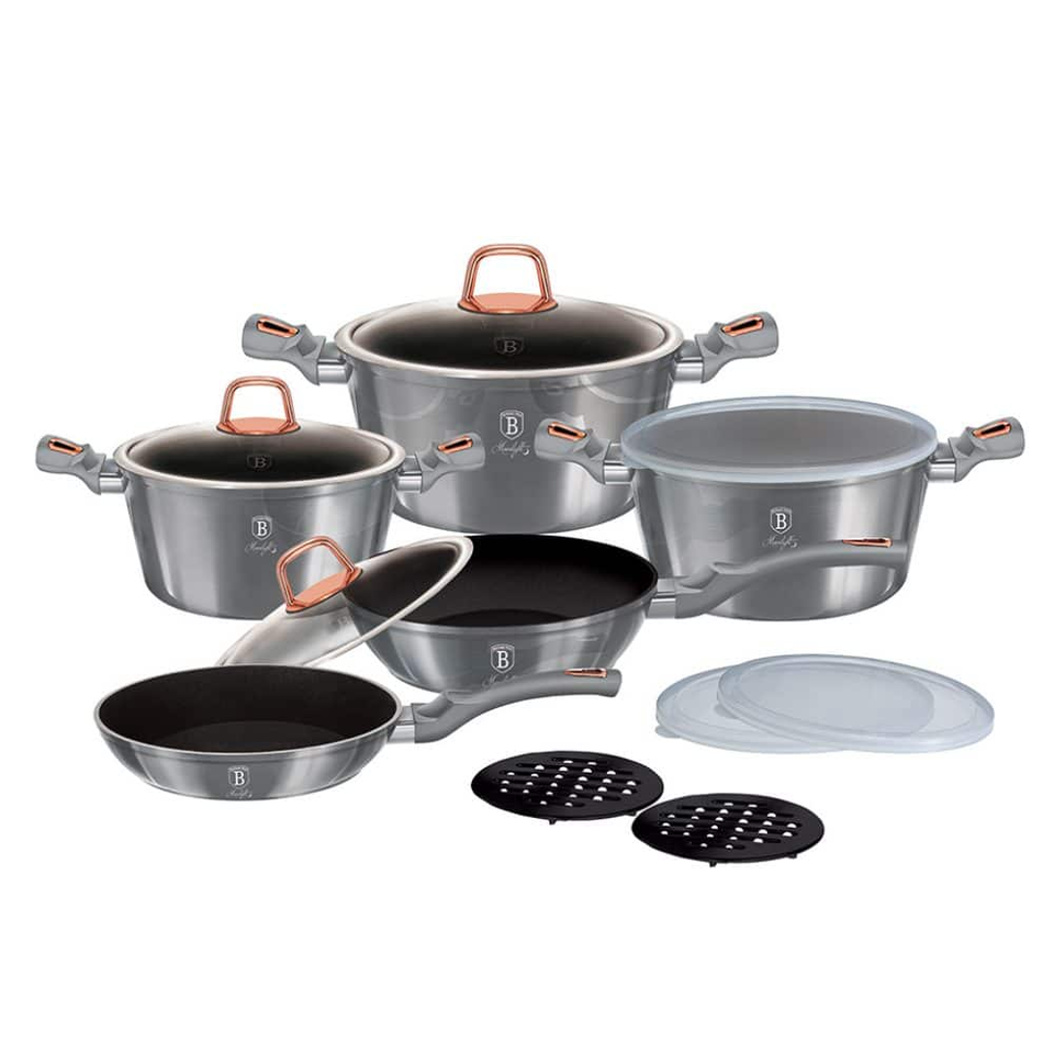 13-Piece Cookware Set Berlinger Haus BH/7033 Moonlight