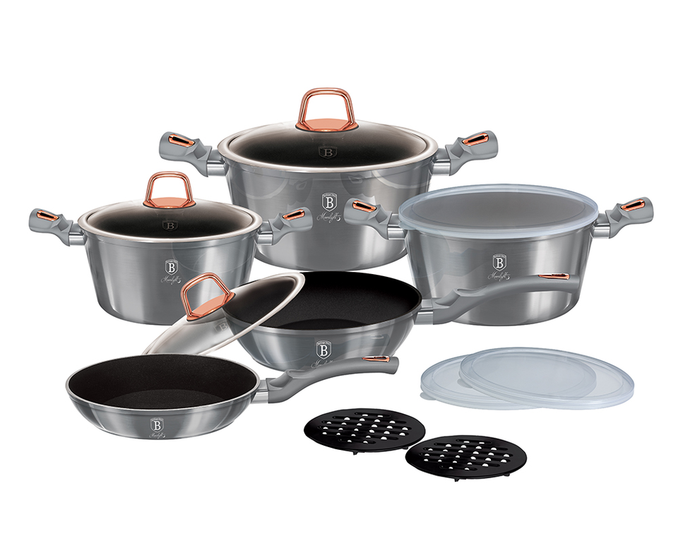 13-Piece Cookware Set Berlinger Haus BH/7033 Moonlight Collection