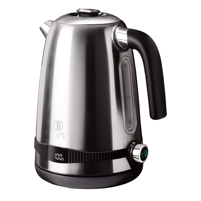 Digital Electric Kettle Berlinger Haus BH-9333 Black Silver Line