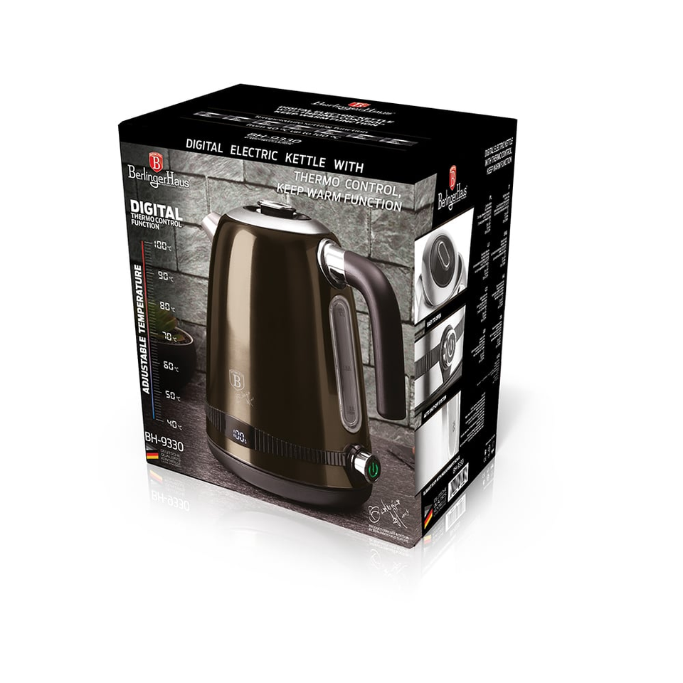 Kettle Berlinger Haus BH/9330 Shiny Black Collection