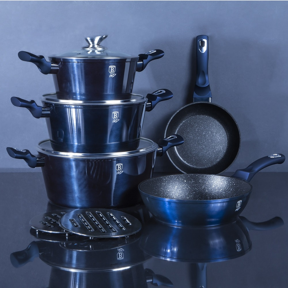 13-Piece Cookware Set Berlinger Haus BH-7031 Aquamarine