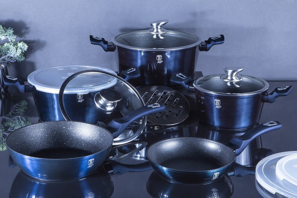 13-Piece Cookware Set Berlinger Haus BH-7031 Aquamarine