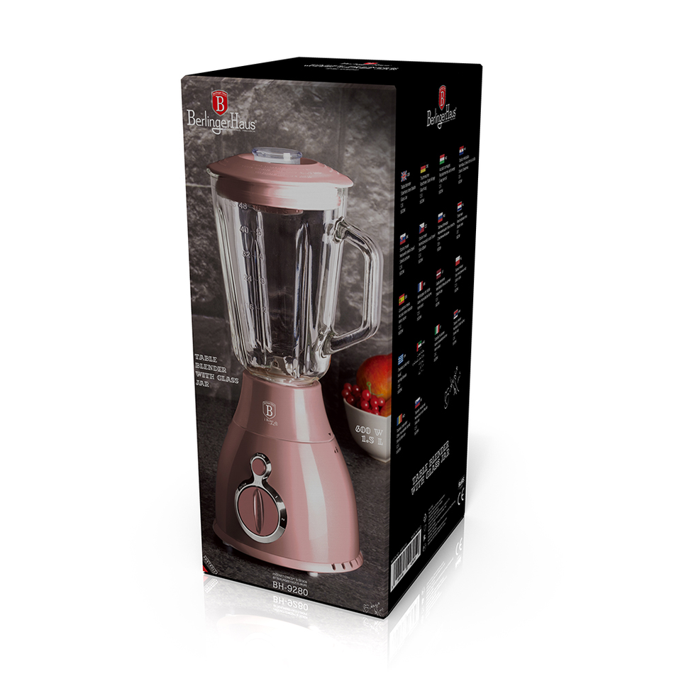 Table Blender Berlinger Haus BH-9280 I-Rose Collection