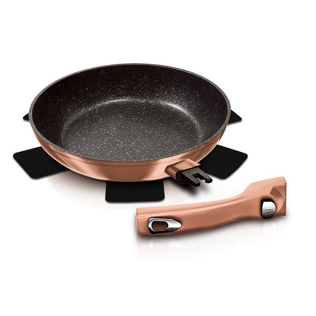 Frying Pan 28 cm Berlinger Haus BH-1949 Rose Gold Collection