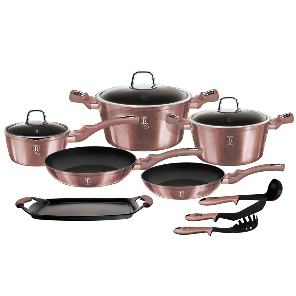 14-Piece Gourmet Cookware Collection Berlinger Haus BH-6044