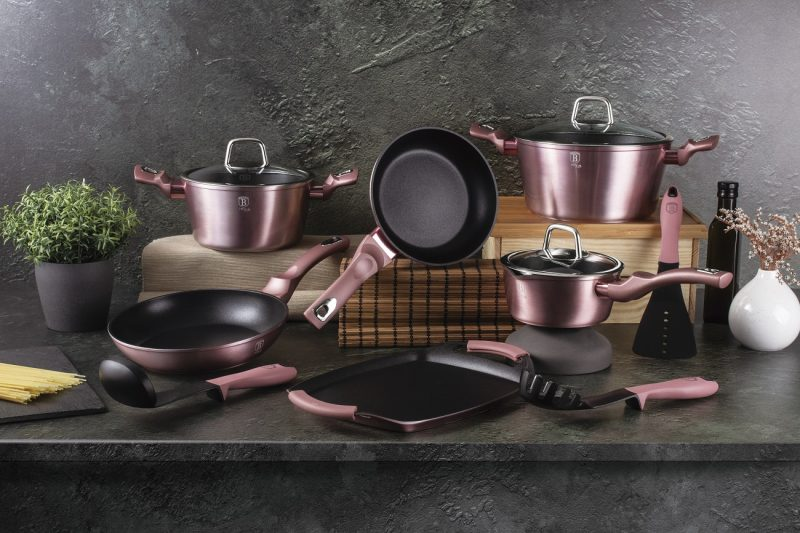 14-Piece Gourmet Cookware Collection Berlinger Haus BH-6044