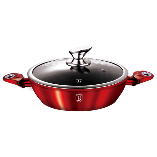 Shallow Pot 32 cm Berlinger Haus BH-1264 Burgundy Collection