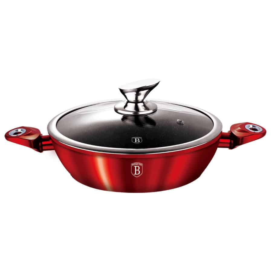 Shallow Pot 32 cm Berlinger Haus BH-1264 Burgundy Collection