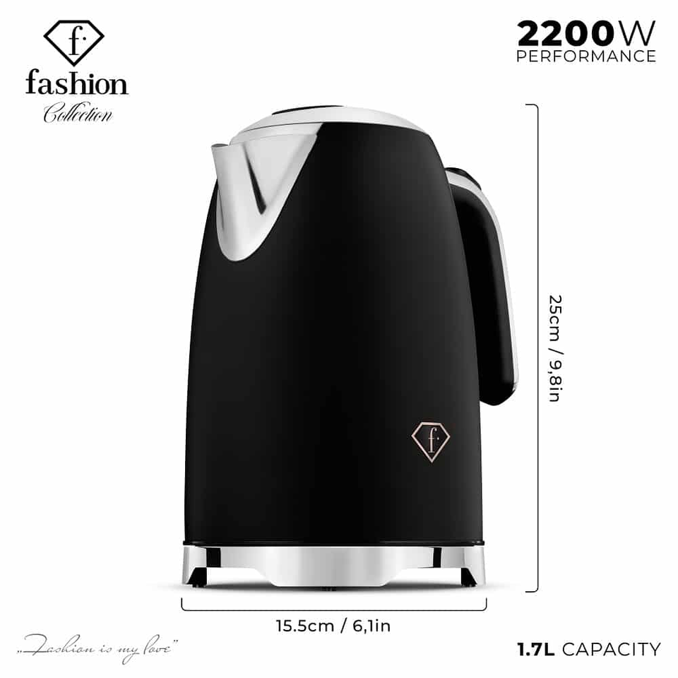 Electric Kettle Fashion by Berlinger Haus FTV0113