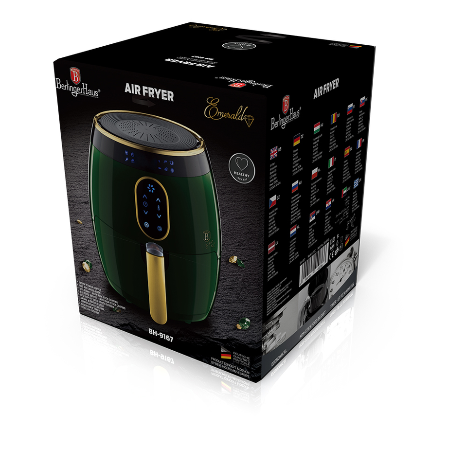 Air Fryer Berlinger Haus BH/9167 Emerald Collection