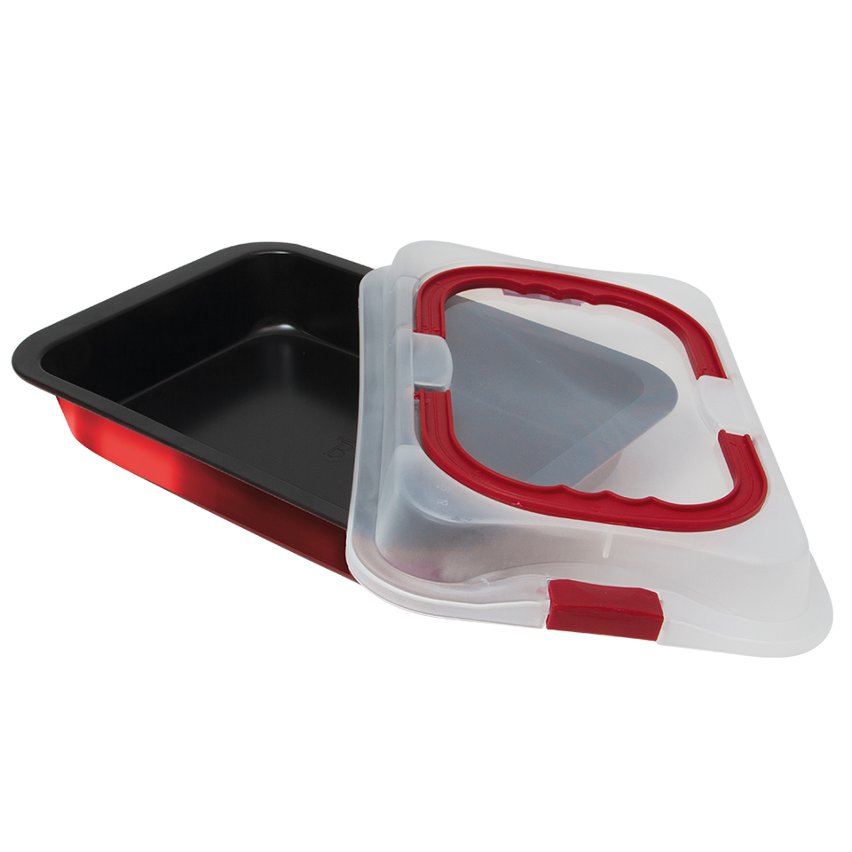 Oblong Roaster with Lid Berlinger Haus BH/1555 Burgundy Collection
