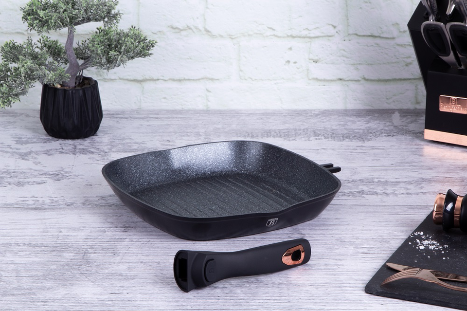 Grill Pan with a Removable Handle Berlinger Haus BH/1953