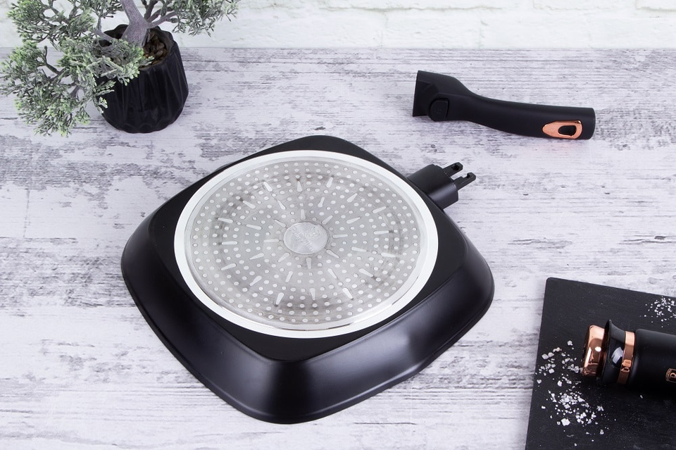 Grill Pan with a Removable Handle Berlinger Haus BH/1953