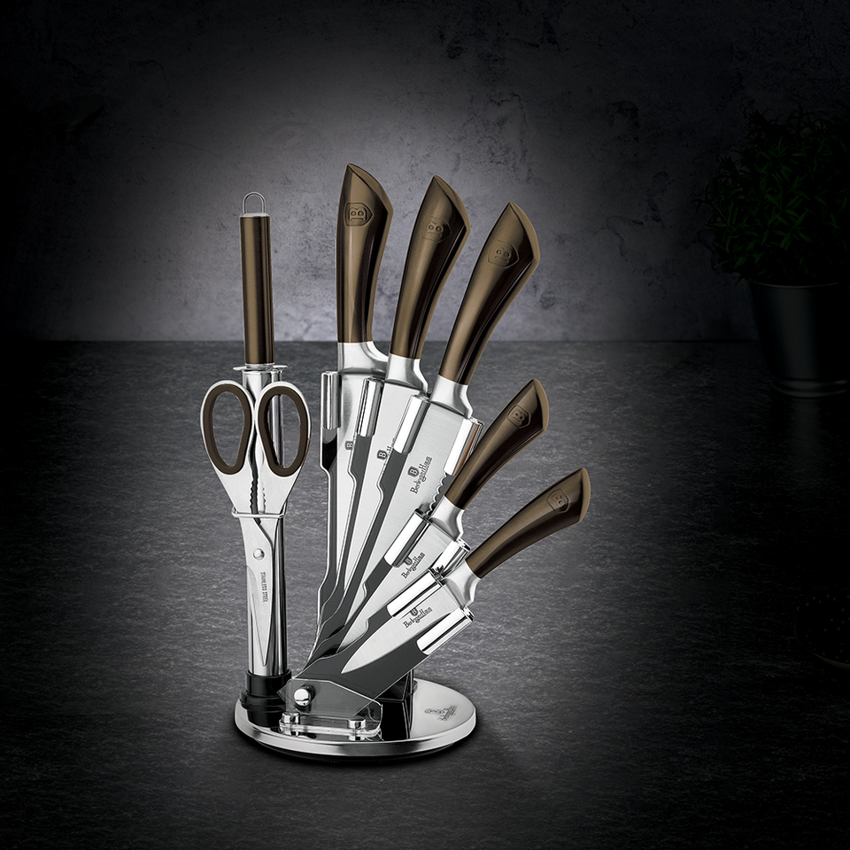 8-Piece Knife Set Berlinger Haus BH/2668 Black