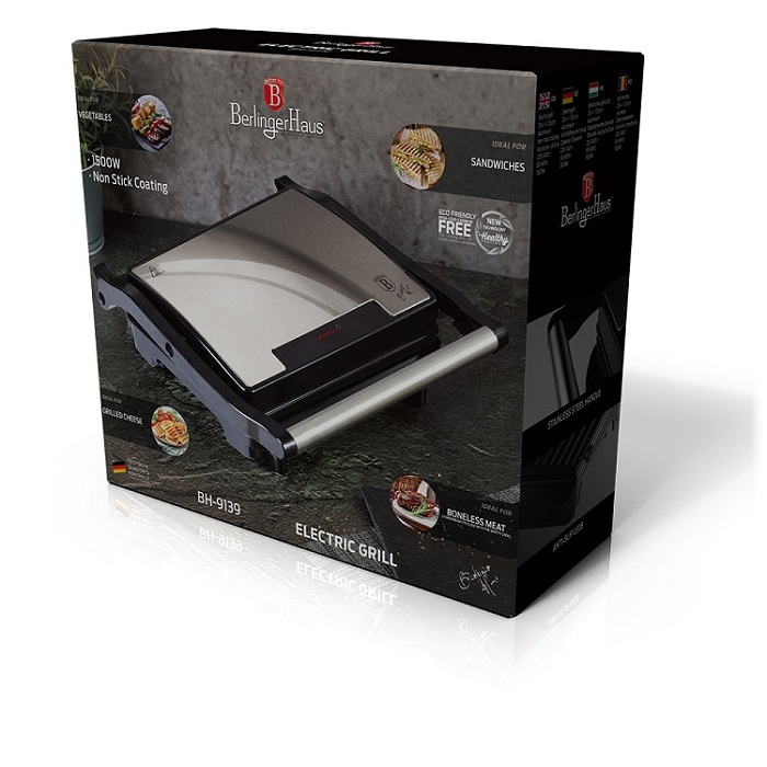 Electric Grill Berlinger Haus BH/9139 Carbon