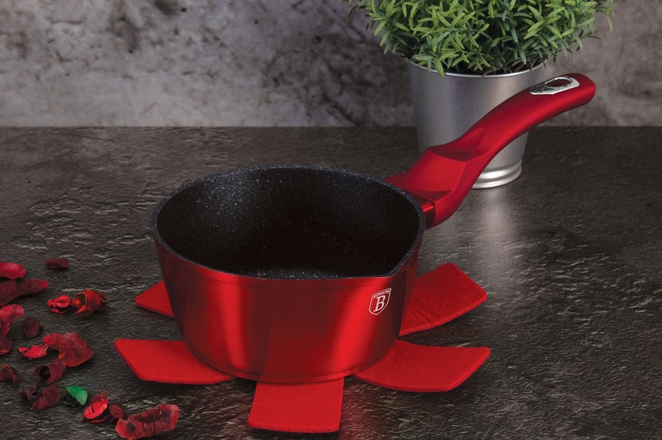 Saucepan 16 cm Berlinger Haus BH/1255 Burgundy Collection