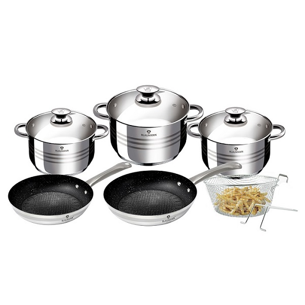 9-Piece Cookware Set Blaumann BL/3243 Gourmet Line