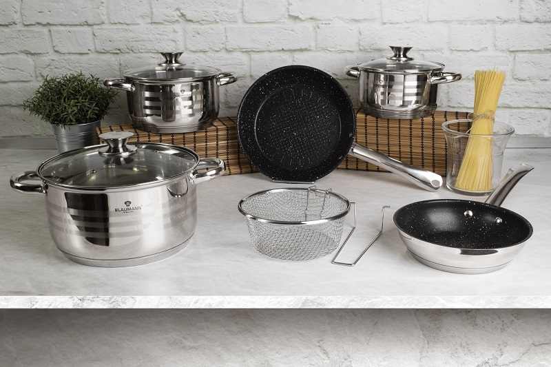 9-Piece Cookware Set Blaumann BL/3243 Gourmet Line