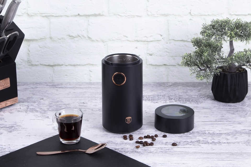 Electric Coffee Grinder Berlinger Haus BH/9153 Black Rose