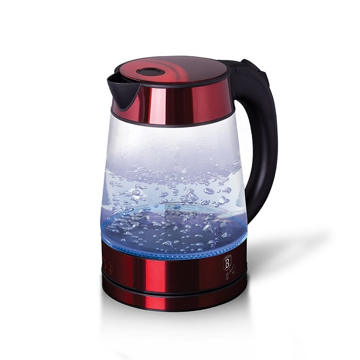 Electric Glass Kettle Berlinger Haus BH/9120 Burgundy Collection