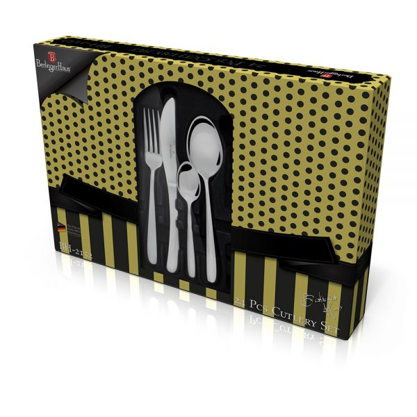 24-Piece Cutlery Set Berlinger Haus BH/2152 Mirror Finish