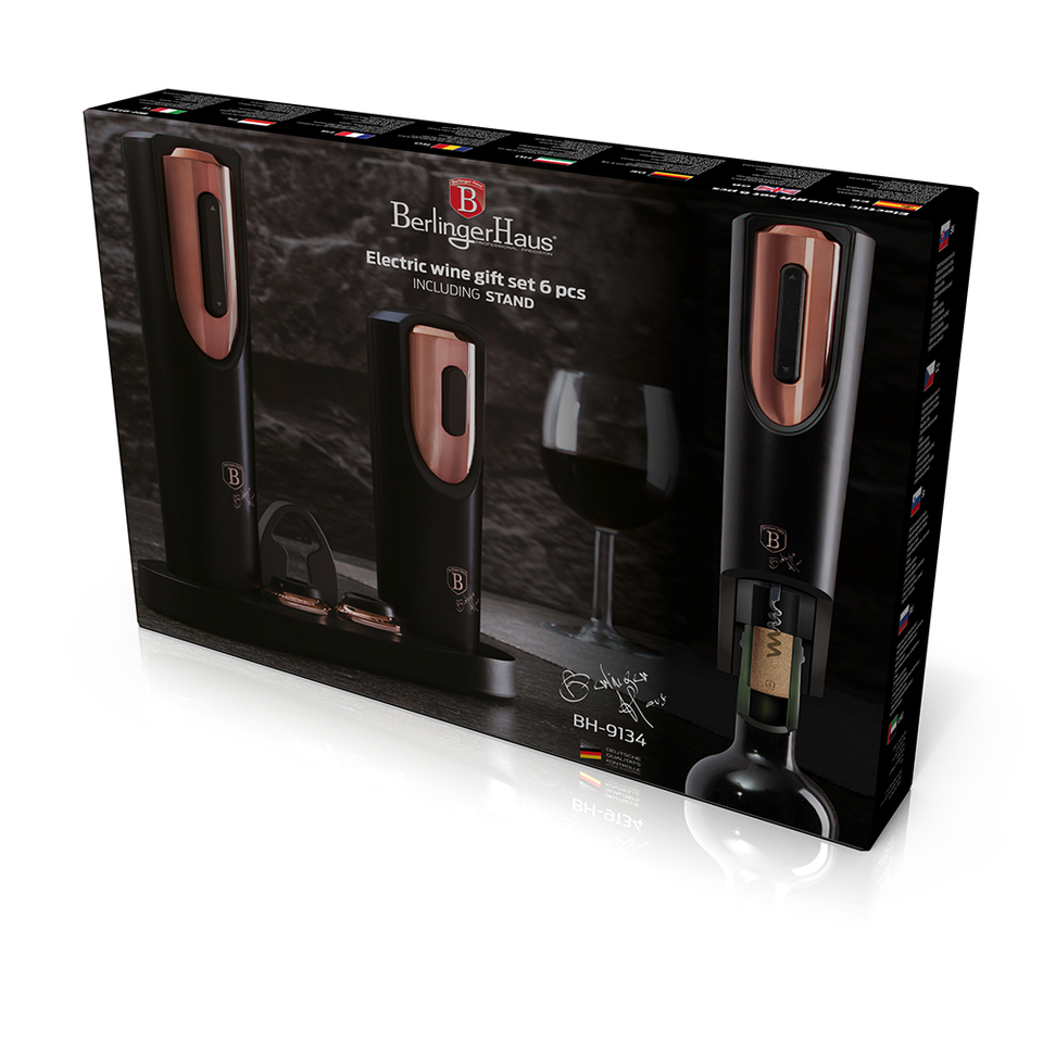Electric Wine Opener Berlinger Haus BH/9134 Black