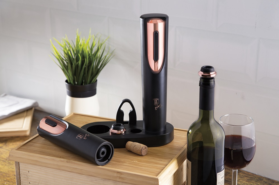 Electric Wine Opener Berlinger Haus BH/9134 Black