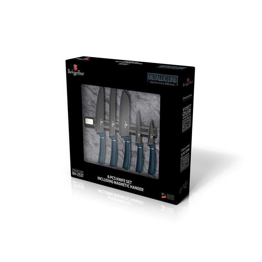 6-Piece Knife Set Berlinger Haus BH/2537 Aquamarine
