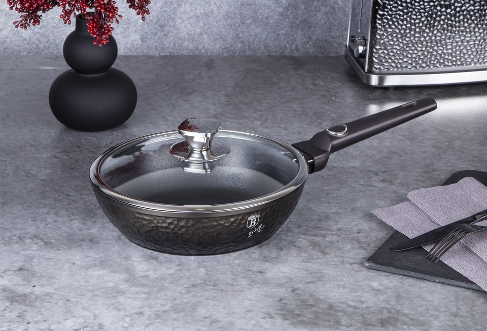Deep Frying Pan 24 cm Berlinger Haus BH/6574 Primal Gloss Collection