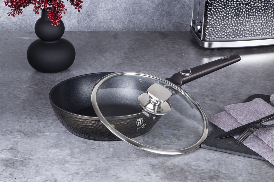 Deep Frying Pan 24 cm Berlinger Haus BH/6574 Primal Gloss Collection