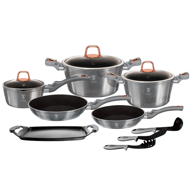 14-Piece Cookware Set Berlinger Haus BH/6021 Moonlight Collection