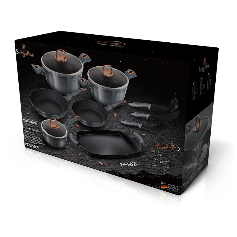 14-Piece Cookware Set Berlinger Haus BH/6021 Moonlight Collection