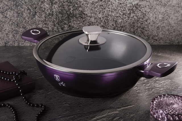 Shallow Pot Berlinger Haus BH/6631 Purple Eclipse Collection