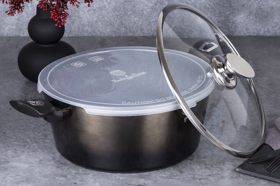 Non-stick Casserole 20 cm Berlinger Haus BH/6604 Black