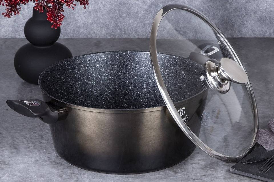 Non-stick Casserole 20 cm Berlinger Haus BH/6604 Black