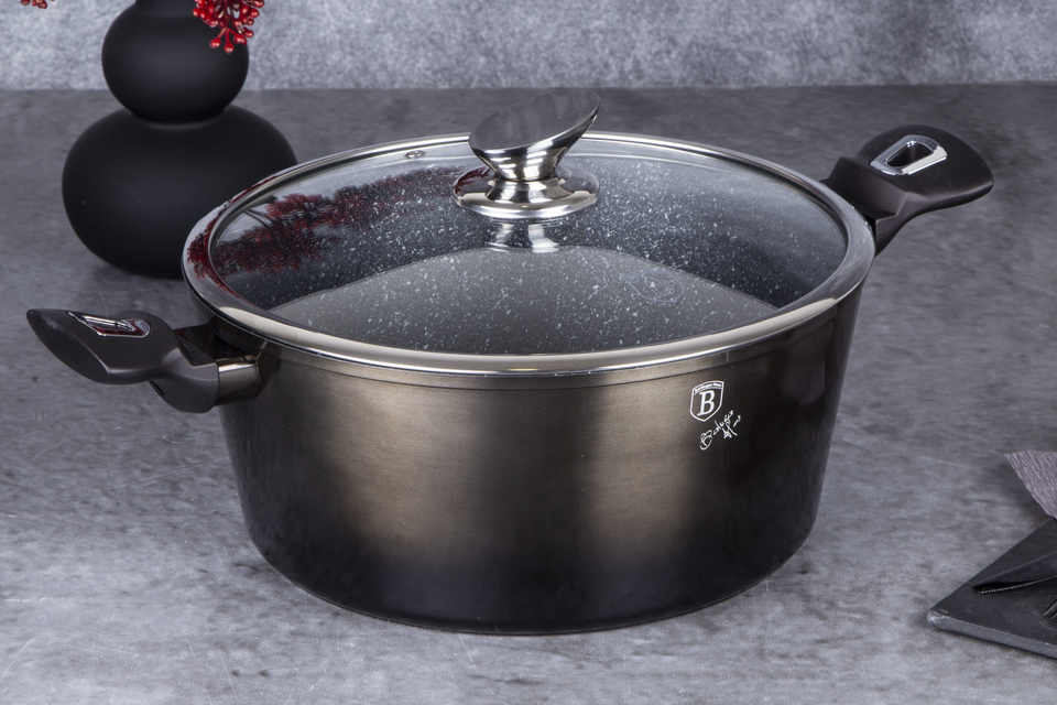 Non-stick Casserole 20 cm Berlinger Haus BH/6604 Black