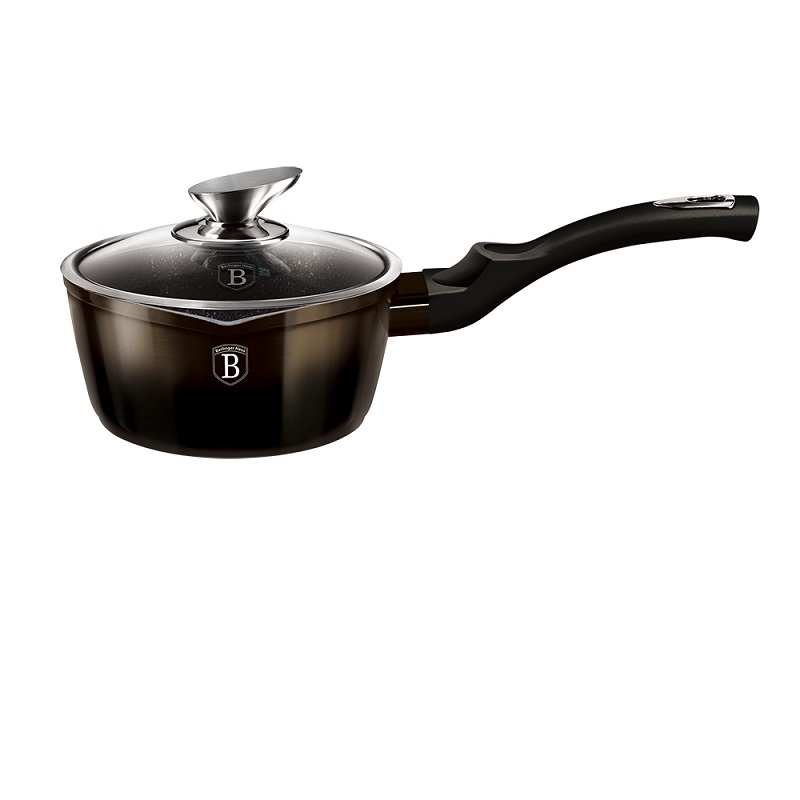 Saucepan with Lid Berlinger Haus BH/6603 Black