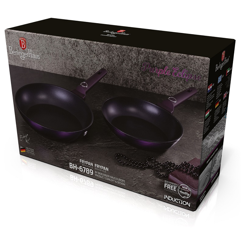 2-Piece Frypan Set Berlinger Haus BH/6789 Purple Eclipse Collection