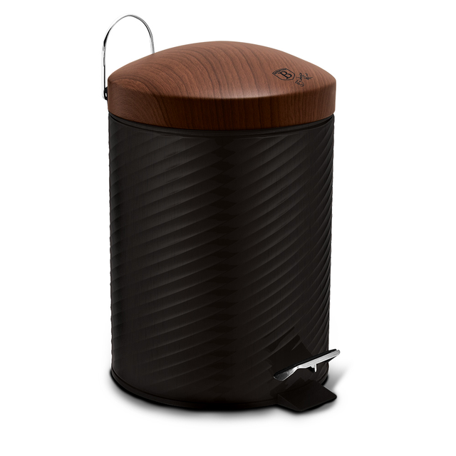 Pedal Bin 7L Berlinger Haus BH/6449 Ebony Rosewood Collection