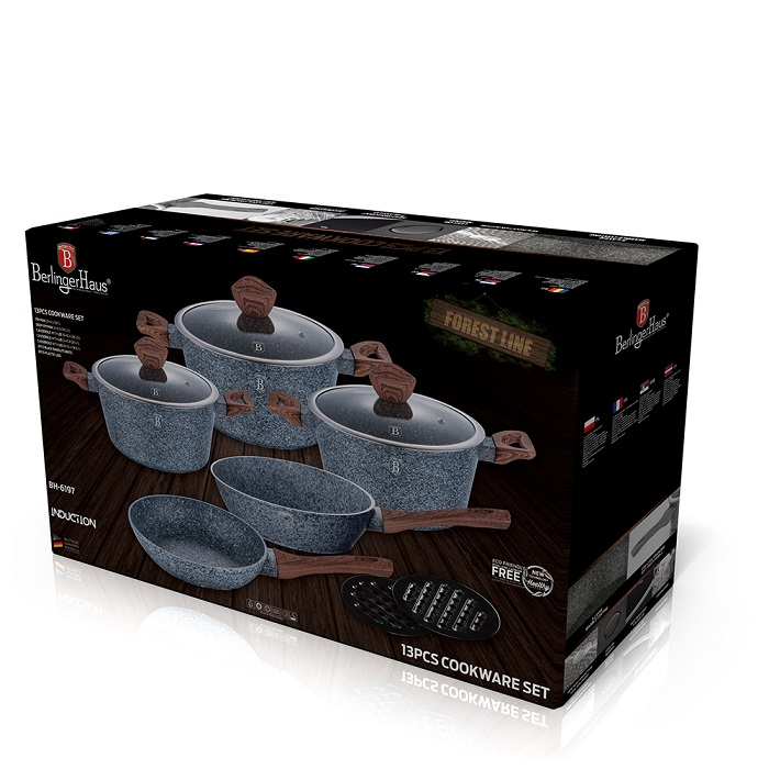 13-Piece Cookware Set Berlinger Haus BH/6197 Forest Line